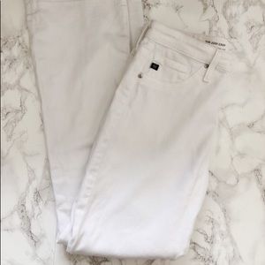 AG white denim jeans The Jodi crop size 26